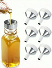 5 Pcs Metal Miniature Funnel For Liquids - Perfume   Essential Oil Transfer Tool