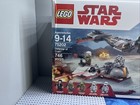 Lego Star Wars 75202 Defense Of Crait New Sealed Bags Slight Corner Box Damage