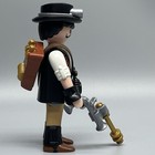 Playmobil Victorian Steampunk Industrial Era Male Adult Figure Mustache Custom