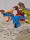 Set Of 4 Dinosaur Toys     Interactive   Sound Features     5  To 10  Long