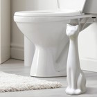 2-piece Modern Toilet Brush And Holder Set With Caddy Bathroom Cleaning Tool