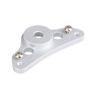 Hour Meter Bracket     Silver Anodized 6061   t6 Cnc Mounting Plate For Hour Meter