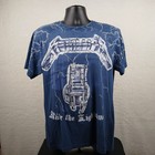 Vintage Metallica Ride The Lightning Album T-shirt Mens Large L Rock   Rebellion