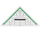 Faber-castell Set Square  Large  With Handle  20 Cm 177090
