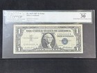  1 1957 Silver Certificate Rotated Serial Digit Error Legacy Grading Company 30