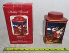 Coca-cola Holiday Portraits Santa Stoneware Canister Jar Sakura 2002 New In Box