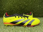 Adidas Mens 8 Predator 24 Pro Firm Ground Soccer Cleats Solar Yellow Ig7776