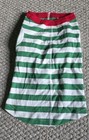 Hanna Andersson Matching Dog Pajamas Green White Stripe Medium 
