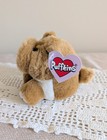Vintage Swibco 1998 Puffkins Bosley The Bulldog Plush Toy W  Tag Stuffed Animal