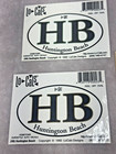 Vintage 1990s California Sticker Decal Lot Huntington Beach Hb Csun Northridge