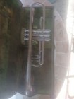 Vintage Buescher True-tone Brass Trumpet From The 1920s With Band Insignia