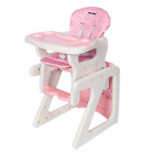 3in1 Baby High Chair Adjustable Seat Convertible Toddler Feeding Tray Chair Us