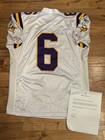 Minnesota Vikings Game Used Jersey  6 Coa Team Issued Worn Jersey