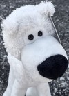 New 2008 Princess Soft Toys 12  Plush Bumpkins Polar Bear-long Legs knobby Knees