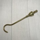 Virginia Metalcrafters Brass Damper Hook Fireplace Flue Pull