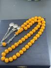Faturan Amber Rosary  Xlarge S  ze Islamic 45 Beads Rosary  Misbaha tasbih tesbih