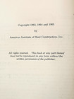 Aisc Manual Of Steel Construction 1965  6th Edition