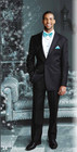  vienna  Black Tuxedo Jacket Peak  separates 