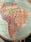 Vintage Replogle World Nation Series Globe 12    Cold War Ussr Zaire Rhodesia
