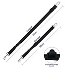 1 2pcs Adjustable Pet Dog Car Seat Belt Vehicle Safety Leash For Dogs Anti Shock