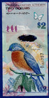 Bermuda  2 2009 P-57c Unc Banknote - Bluebird