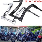 Handlebar 12  14  16  Rise Dna Monster Fat Ape 2  hanger Bars For Harley Touring