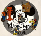 Disney Catalog  mickey Mosue Club   Filming Tv Show 5pc Tin Box Pin Set Le 1500