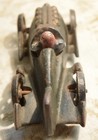 Vintage Hubley Cast Iron Fin Tail Race Car  9098