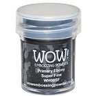 Wow  Embossing Powder Super Fine Black And White Bundle  Primary Ebony  Opaqu   
