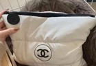 Beauty Pouch White Chanel Vip Cosmetic Makeup Case Organizer New