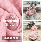 Small Dog Hoodie Sweater With Pockets  Dog Clothes For Small Medium Dogs Boy    