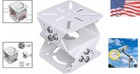 Universal Joint Bracket For Cctv Cameras - 3-axis Adjustable Metal Base