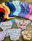 Large Alvababy Pocket Cloth Diaper Starter Lot - 21 Count