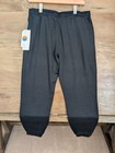 Vuori Jogger Pants Womens Medium Black Heather Performance Drawstring Waist Nwt