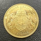 Better Date   1910 Kb Gold Hungary 10 Korona Emperor Franz Joseph Coin