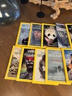 Lot Of 14 80s And 90s National Geographic Vtg Magazines Jane Goodall Churchill
