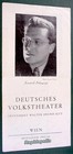 Genuine 1941   1942 Volkstheater Wien Vienna Program With Air Raid Instructions