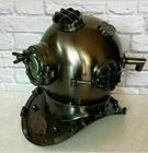 Vintage Antique Divers Diving Helmet us Navy mark V sea Scuba morse boston Gifts