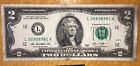 2013  2 Dollar Bill - Ink Error