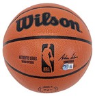 Magic Johnson   Shaquille O neal Signed Wilson Basketball W  Silver Sig Bas Wit