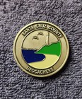Santa Cruz County Geocachers 2005 Geocoin Pewter Finish