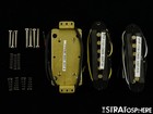 Fender Standard Stratocaster Strat White Hss Pickup Set Guitar Parts