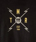 Rare Jack White Third Man Records T Shirt Black Yellow Cross Logo Xl Vtg Design