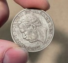 Portuguese India - 1881 Silver Rupia - Nice