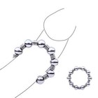 Men Stainless Steel Penis Stretcher Ring Metal Balls Enhancer Delay Ejaculation
