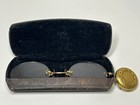 Antique Gold Filled Spectacles-pince Nez Fits-u W  Case   Eyeglass Brooch
