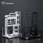 Open - Frame Aluminum Pc Case - Compatible With Atx  Ideal For Diy Enthusiasts