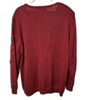 Carolina Colours Sweater Women s 20w Cardigan Button Front Embroidered Vintage