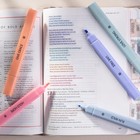 Bible Highlighters Assorted Colors  5 Pack No Bleed Dual Tip Aesthetic Pastel   