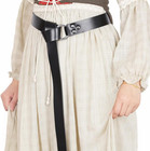Medieval Halloween Leather Belt Viking Renaissance Double O Ring Belts Reenactme